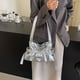 thumbnail image 3 of Bolso Mano Casual Fruncido Mujer PU Gran Capacidad para Viajes Al Aire Libre, 3 of 9