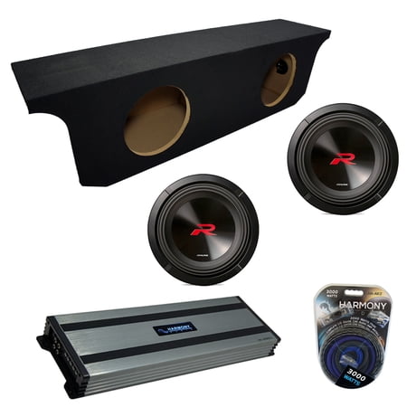 07-18 Jeep Wrangler JK Unlimited Alpine R-Series R2-W10D2 Dual 10" Sub Box