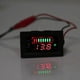 thumbnail image 1 of 12V Car Lead Acid Battery Capacity Indicator Voltmeter Power Tester with Switch, 1 of 5
