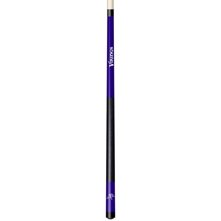 Imperial Minnesota Vikings Team Color Laser-Etched Cue Stick