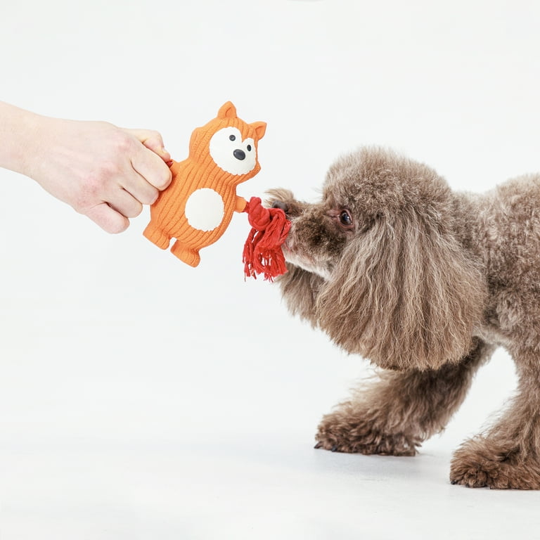 Vibrant Life Playful Buddy Latex Fox Dog Toy - Walmart.com