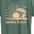 thumbnail image 3 of Instant Message - Summer In Sicily - Women's Short Sleeve Graphic T-Shirt, 3 of 7