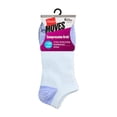 thumbnail image 2 of Hanes Women's Lightweight Performance No Show Socks, 6-Pairs Blue 5-9, 2 of 2