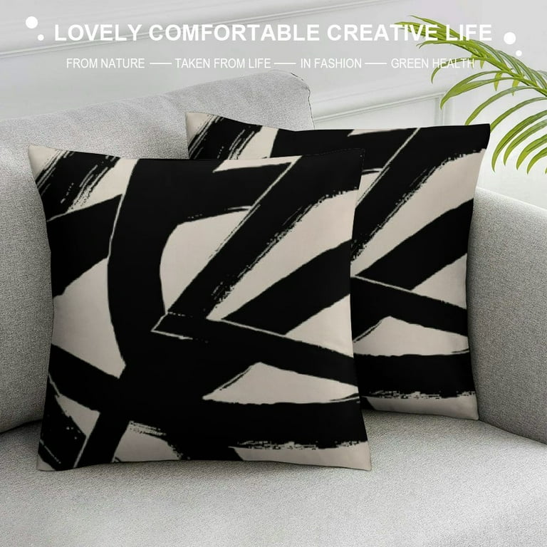 Black and beige pillows hotsell
