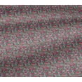 thumbnail image 4 of oneOone Cotton Jersey Chocolate Brown Fabric Florals Sewing Material Print Fabric By The Yard 58 Inch Wide-RLC, 4 of 4