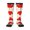 2 Black-1, variant on Canadian Flag Knee High Socks for Women Long Leg Warmers Socks