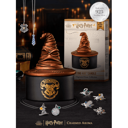

Harry Potter™ Sorting Hat Candle - 925 Sterling Silver Hogwarts Ring Collection