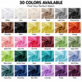 thumbnail image 3 of OVZME Denim Voile Sheer Curtains 63 Inch Long Set of 2, Semi Sheer Light Filtering Rod Pocket Drapes for Living Room Bedroom, Each 42x63 Inch, 3 of 5