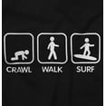 thumbnail image 2 of Crawl Walk Surf Toddler Boy Girl T Shirt Infant Toddler Brisco Brands 6M, 2 of 6