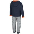 thumbnail image 2 of Toddler Colosseum Navy/Heather Gray Auburn Tigers Poppies Hoodie & Sweatpants Set, 2 of 2