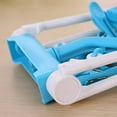thumbnail image 5 of 12 Clips Folding Hanging Drying Rack Sock Drying Hanger Multi-functional Foldable Underwear Socks Clips Plastic Clothes Clamps Hanger, 5 of 7