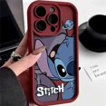 thumbnail image 3 of Funda de silicona de Disney Stitch para iPhone, carcasa suave a prueba de golpes para modelos 14, 11, 12, 13, 15 Pro Max, X, XR, XS Max, 8, 7, 15 Plus, SE 2020, 3 of 5