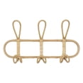thumbnail image 2 of DOLITY Rattan Coat Hanger Hook Key Holder Rustic Home Decor Rack Organizer for Entryway, 2 of 9