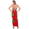 thumbnail image 3 of HAPPY BAY Women's Beachwear Summer Beach Swimsuit Bikini Wraps Sarong Cover up Wrap Skirt Swimwear Coverups Bathing Suit Swim Cover ups for Women One Size Red, Floral, 3 of 6