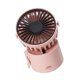 thumbnail image 3 of Ventilador eléctrico para exteriores Mini ventilador colgante de cuello Niveles de viento ajustables Dispositivo de enfriamiento de escritorio, rosa kenally HA004138-03B, 3 of 6