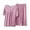 Pink, variant on Uaswgudfs Women's Cotton Loose Pajama Set, Casual Sleeping Wear Short Sleeve V Neck Ruffle Top with Trousers 2025