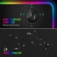 thumbnail image 3 of RGB Gaming Mouse Pad XXL LED Large Mouse Pad 800 x 300 x 4 mm Mouse Pad Lighting, 3 of 5