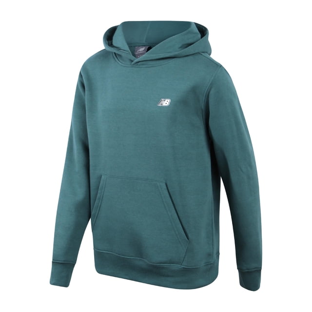 Sudadera con capucha New Balance para niños, de forro polar de algodón suave, talla 8