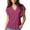 *Red, variant on ClodeEU Women's V Neck Ruffle Flutter Short Sleeve Blouse,Solid Loose Casual Summer Top Black,Women's Plus L