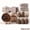 20pcs Brown, variant on 20pcs Pink Makeup kit Complete Makeup Brush Set, Big set includes Soft Brushes, Beauty Blender, Birthday Christmas New Year gift
