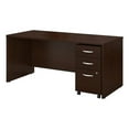 thumbnail image 1 of Scranton & Co Furniture 66"x30" Transitional Engineered Wood Desk in Cherry, 1 of 8
