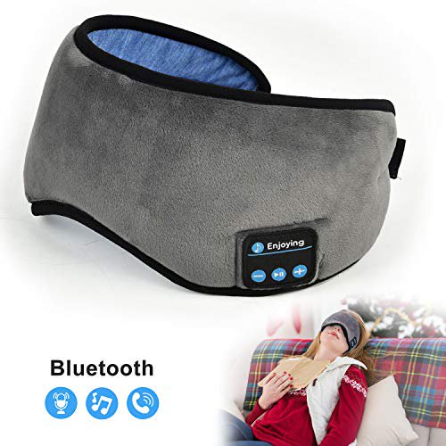 Sleep Mask with Bluetooth Headphones, Bluelark Adjustable Bluetooth Sleeping Eye Mask Wireless