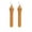 Orange, variant on 2 Pack Santa Face Taper Candles with Hanging Loops, Long Stick Decorative Wax Candles for Christmas Dinner Table, Holiday Mantel, Xmas Party Indoor Home Festive Tabletop Decor