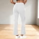 thumbnail image 5 of Pincandy Women's Solid Color High Waist Flared Yoga Pants - with Pockets, Casual Fit for Yoga & Daily Wear, 5 of 6