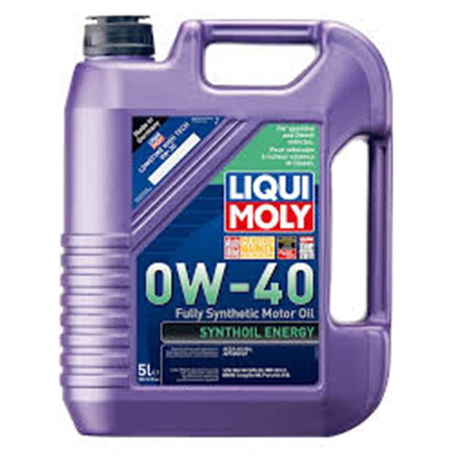 Liqui Moly 2050 5 Litre SAE 0W40 Synthoil Energy A40 Motor Oil