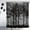 Black and White Trees, variant on Men Forest Moon Shower Curtain for Bathroom Decor 60Wx72H Gothic Dark Black Nature Star Tree Scenery Foggy Woodland Landscape Art Printed Fabric Polyester Waterproof 12 Pack Plastic Hooks