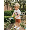 thumbnail image 4 of BemeyourBBs 2Pcs Toddler Baby Boy Summer Outfits Infant Baby Boys Clothes 2T 3T 4T 5T Short Sleeve Excavator Car Truck Print T-Shirt Shorts Set, 4 of 9