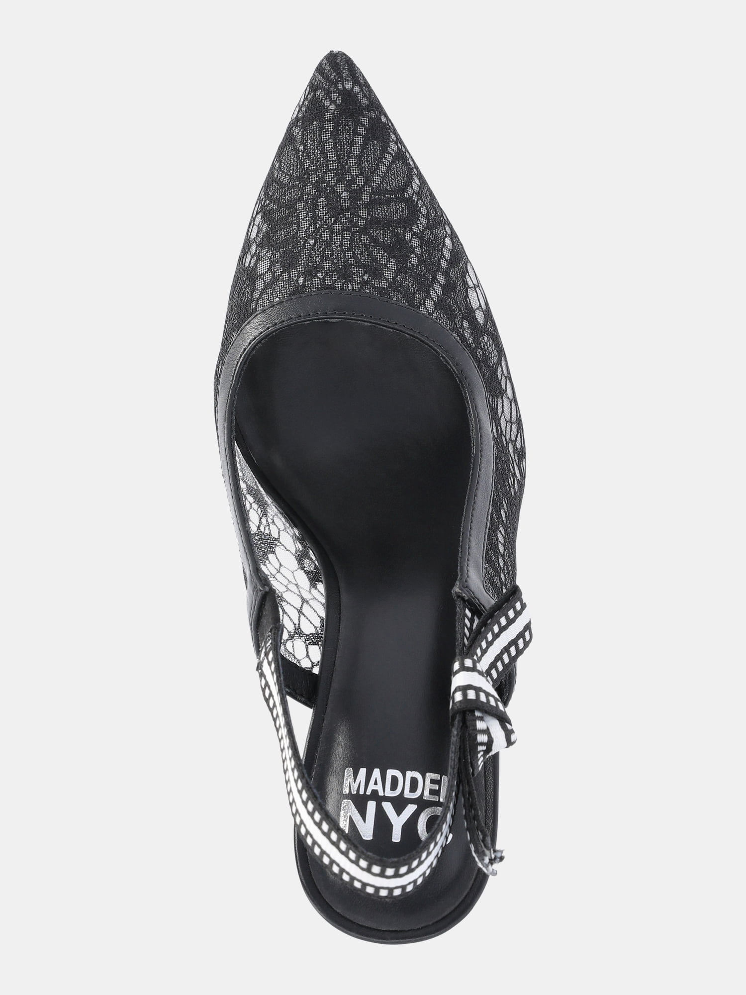 Madden NYC Women's Pointed Toe Slingback Stiletto Heel Shoes