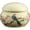 C, variant on 1Pack Mini Ceramic Tea Canister – Handpainted Bird & Peach Blossom Design, 2.16″ Diameter, Airtight Lid for Tea, Spices or Small Trinkets 