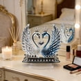 thumbnail image 5 of Owl Statue for Home Decor Accents,Owl Decor for Bookshelf Bedroom Living Room Office Table Desk Mantle TV Stand Boho Decoration,Modern Shelf Decor Accents Animal Sculptures for Birds Lovers,Owls Gift, 5 of 6