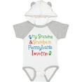 thumbnail image 3 of Inktastic Pennsylvania Grandma and Grandpa Love Me Boys or Girls Baby Bodysuit, 3 of 5