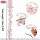thumbnail image 2 of Artificial Silk Flowers Cherry Blossom Garland Hanging Vine for Wedding Home Garden Decoration 4 Pack (Pink), 2 of 4