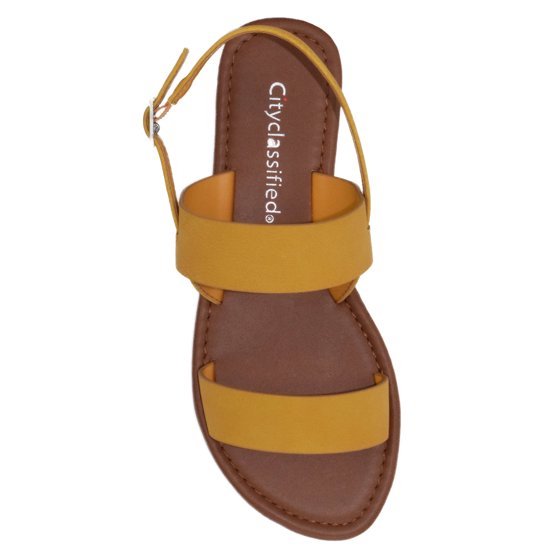 City Classified City Classified Shoes Women Plain Basic Gladiator