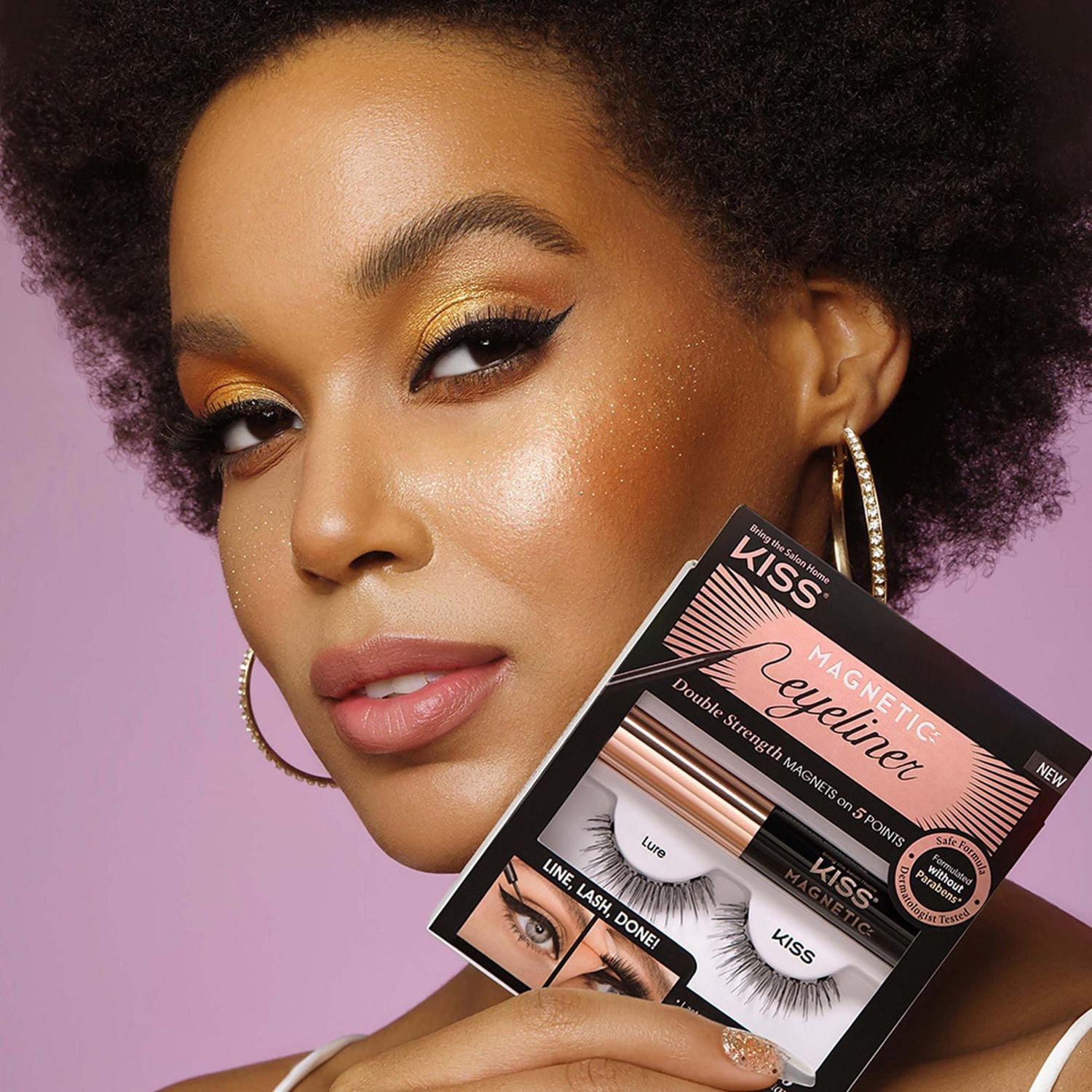 KISS Magnetic Eyeliner - Lure - Kit