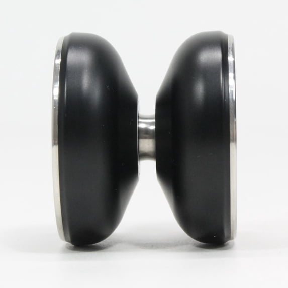 YoYo Palace Ethereal Yo-Yo - Round Body Shape - Organically Combined Bi-Metal YoYo (Black)