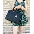 thumbnail image 6 of Michael Kors Rayne Dillon Medium East West Satchel Crossbody Black, 6 of 6
