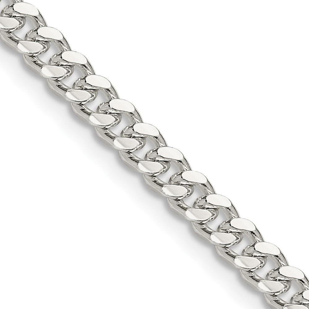 18 Inch Silver Chain with 4 Cz Randels DiamondJewelryNY Silver Chain