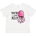 thumbnail image 3 of Inktastic You're Just Jelly with Pink Jellyfish Boys or Girls Baby T-Shirt, 3 of 5
