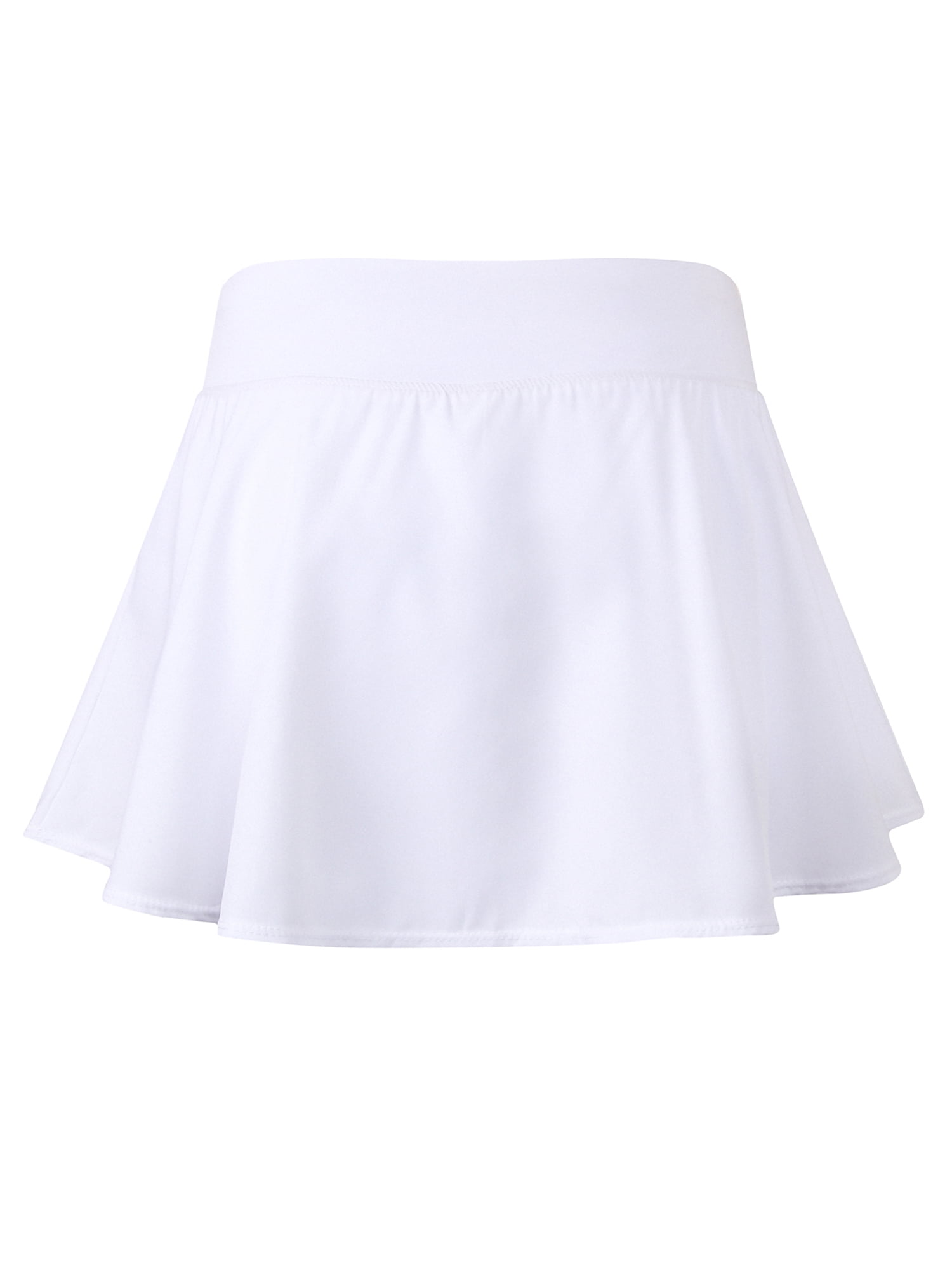 plus size white tennis skirt