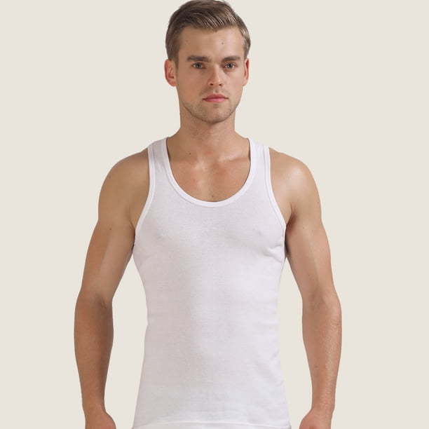 Chaleco deportivo ajustado de verano para hombre, chaleco sexy de algodón de plástico, chaleco de algodón ajustado para hombre