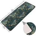 thumbnail image 2 of SKYSONIC 2'X6' Spring Unique Butterfly Runner Rug with Rubber Backing, Leaves Insect Non Slip Entryway Rug Runner Washable Soft Area Rug Carpet for Hallway Bedroom Kitchen Decor, 2 of 6