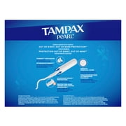 Tampax Pearl Tampons Trio Multipack with LeakGuard Braid, Light/Regular/Super Absorbency, 64 Count