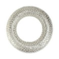 thumbnail image 2 of Northlight 20" Unlit Beaded and Gold Glittered Christmas Wreath, 2 of 2