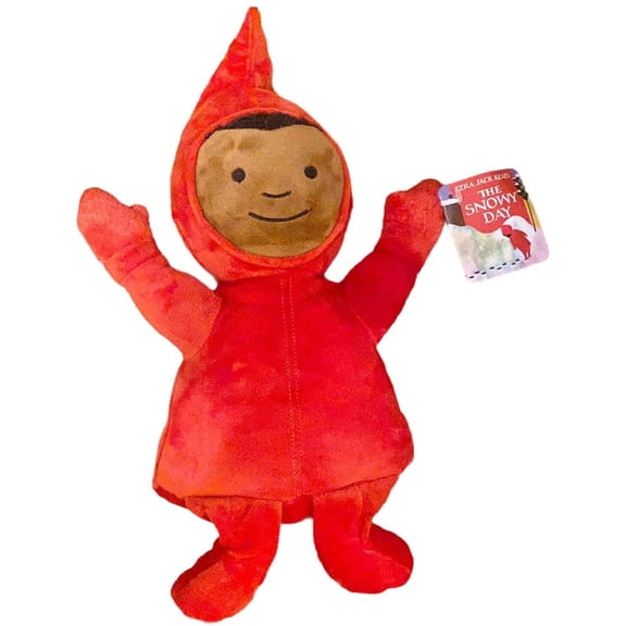 Snowy Day Peter 11” Plush Ezra Jack Keats ’s Soft Stuffed Doll Rare New Gift