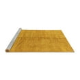 thumbnail image 2 of Ahgly Company Machine Washable Indoor Rectangle Abstract Yellow Modern Area Rugs, 8' x 12', 2 of 4