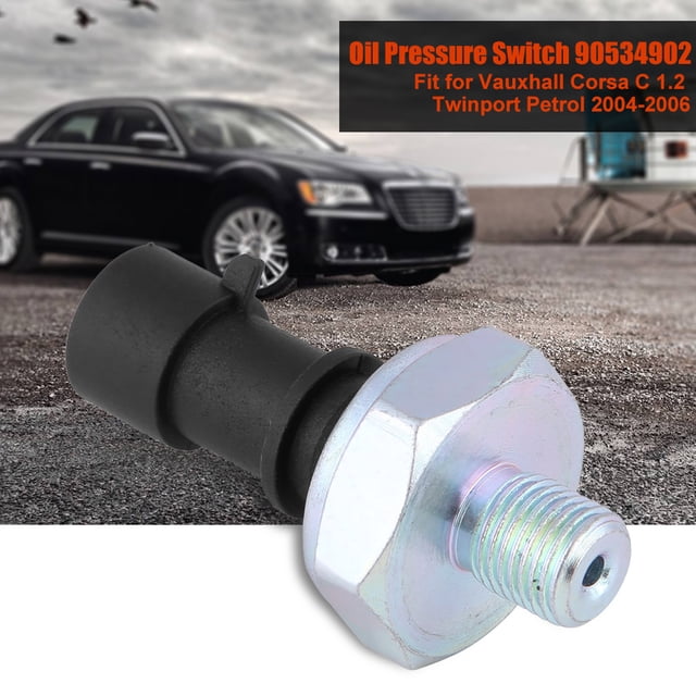 Interruptor De Presión De Aceite Con Elemento De Amortiguación Y Anillo De Sellado Para Vauxhall Corsa C 1,2 Twinport Petrol 2004-2006 90534902